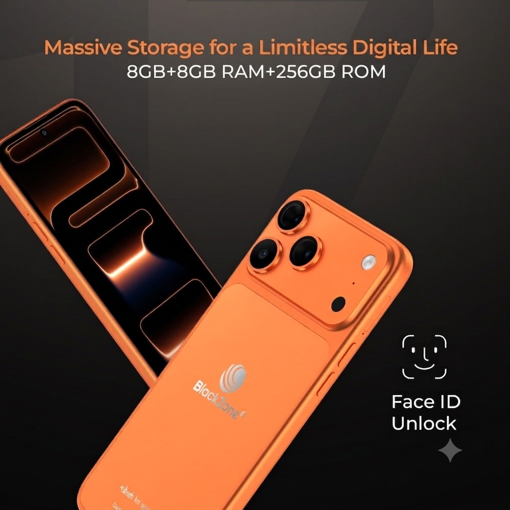 BlackZone GT 17 Pro Maxx – 16GB RAM + 256GB ROM