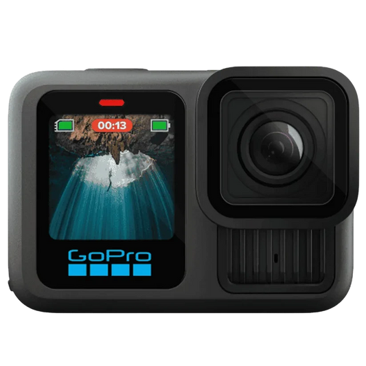 GoPro Hero13 5.3K and 27MP 240 FPS Waterproof Action Camera with Voice Control (Black)