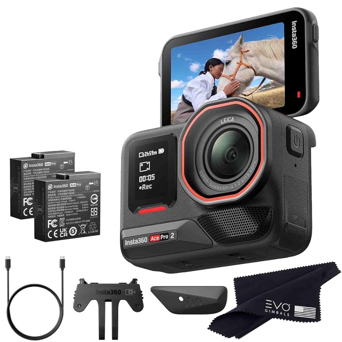 Insta360 Ace Pro 2-8K Waterproof Action Camera