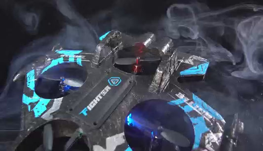 Fighter Plane RC Plane - 2.4 GHz Remote Controlled Fighter Plane || RC Airplane Easy to Fly Stable Jet Fighter Toys for Kids || LED Lights, 360 Degree Hovering Airplane and Stun Roll