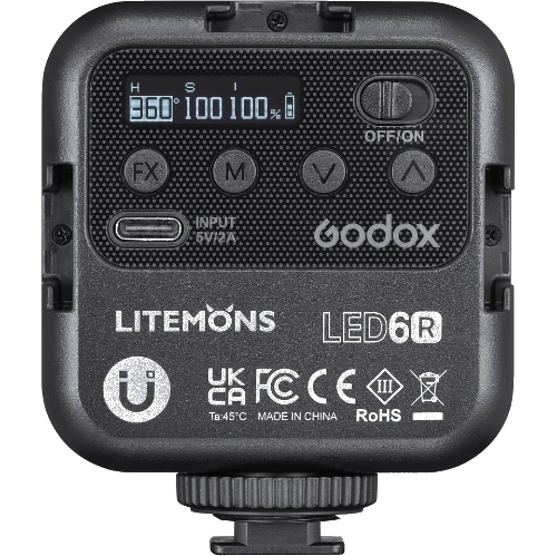 GODOX LITEMONS LED6R RGB LED VIDEO LIGHT